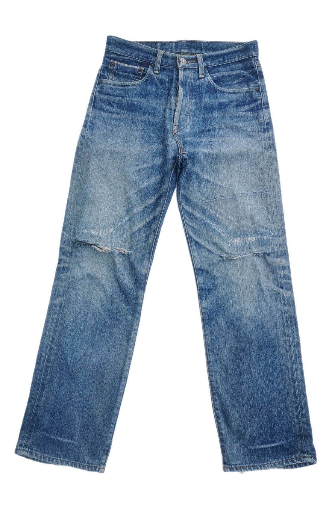 Vintage Levi's 501 Big E Red Selvedge Jeans