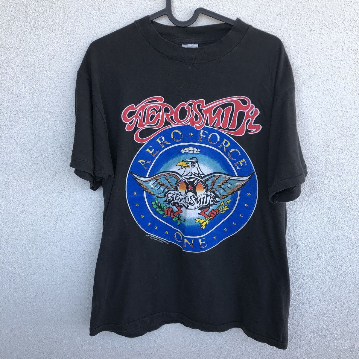 Vintage Aerosmiths 1989 tour tshirt on license | Grailed