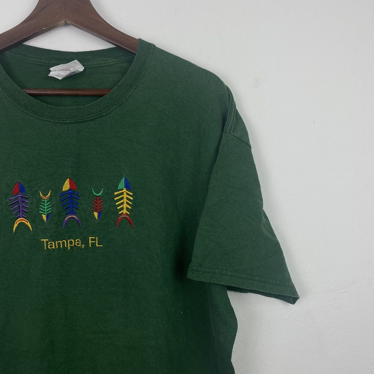 Hanes Vintage Tampa Florida Tee Size US XL / EU 56 / 4 - 4 Thumbnail