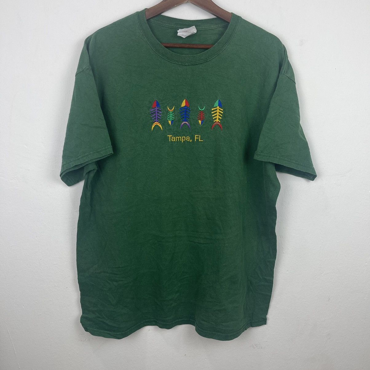 Hanes Vintage Tampa Florida Tee Size US XL / EU 56 / 4 - 1 Thumbnail