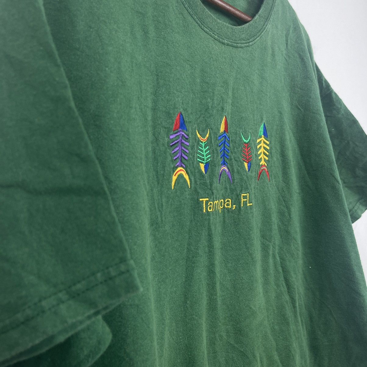 Hanes Vintage Tampa Florida Tee Size US XL / EU 56 / 4 - 5 Thumbnail