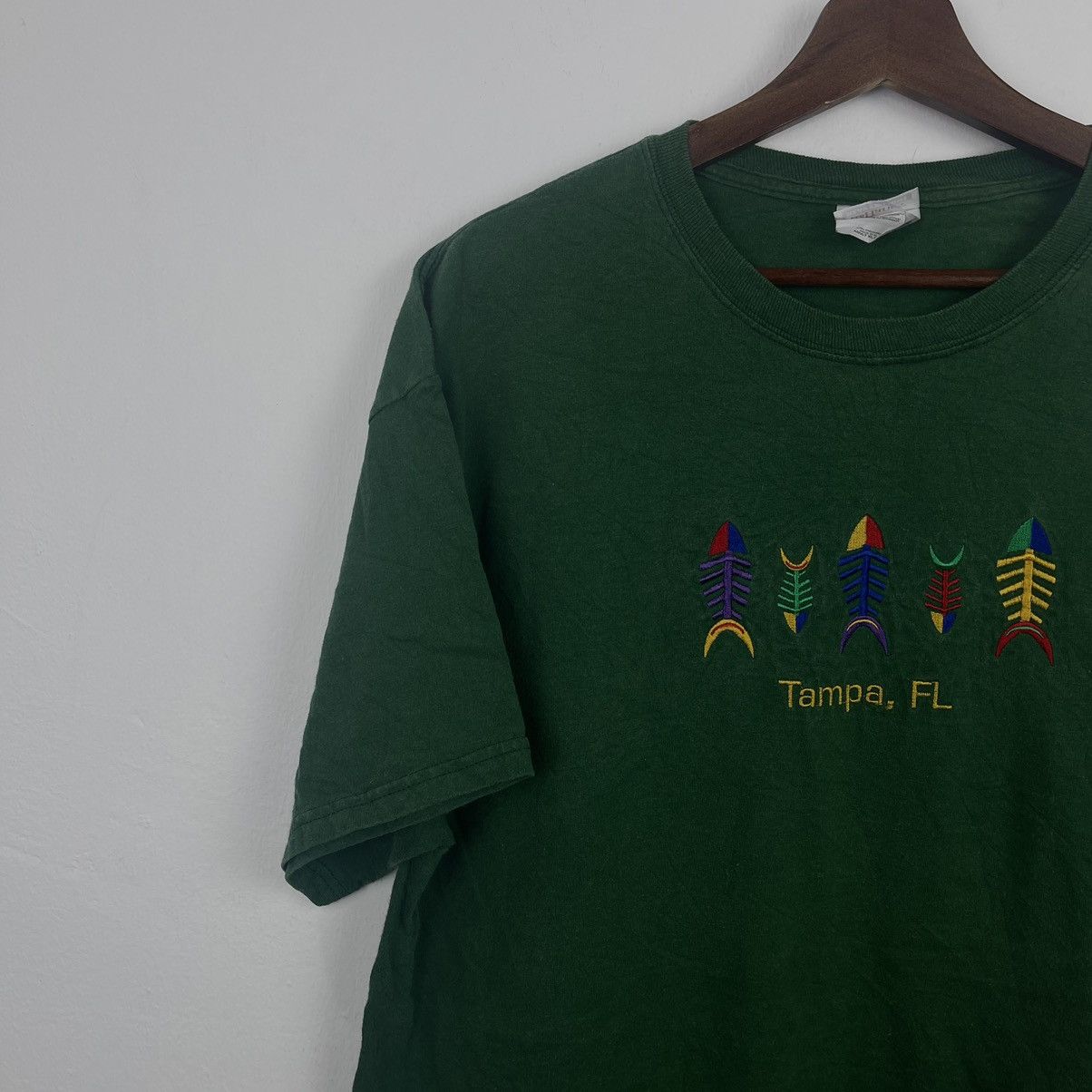 Hanes Vintage Tampa Florida Tee Size US XL / EU 56 / 4 - 3 Thumbnail