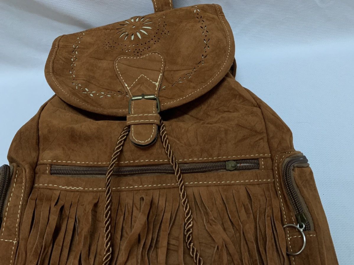 Vintage Vintage Cowboy backpack - custom Rucksack Size ONE SIZE - 3 Thumbnail