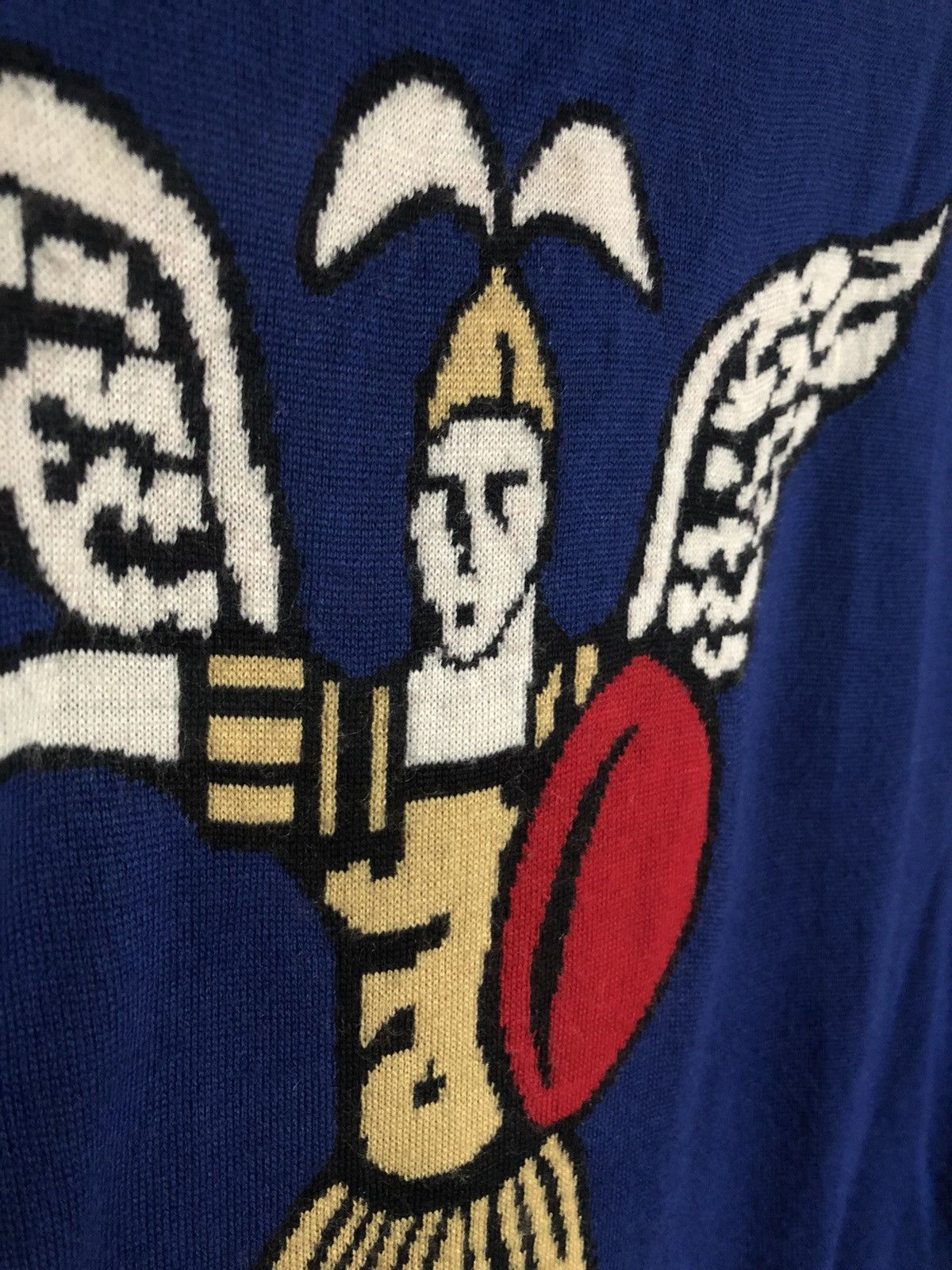 Gosha Rubchinskiy Blue Angel Rollneck Size US XL / EU 56 / 4 - 2 Thumbnail