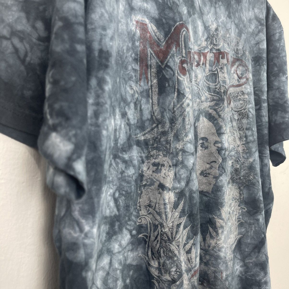 Band Tees Vintage Y2K Bob Marley 1970 Amsterdam tie dye teeshirt Size US M / EU 48-50 / 2 - 4 Thumbnail