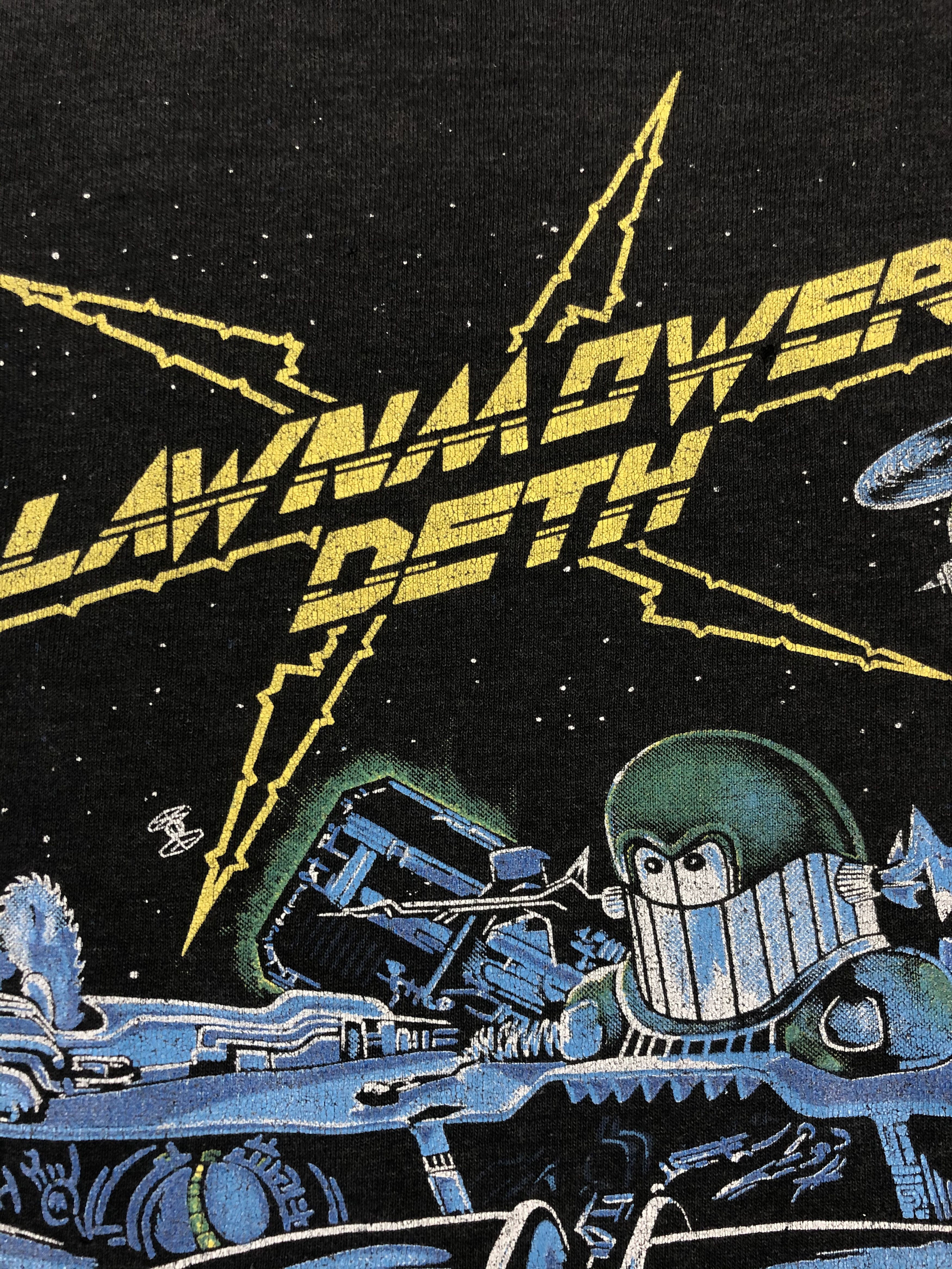 Band Tees Vintage 1990 Lawnmower Deth Ooh Crikey It's... Earache Size US L / EU 52-54 / 3 - 5 Thumbnail