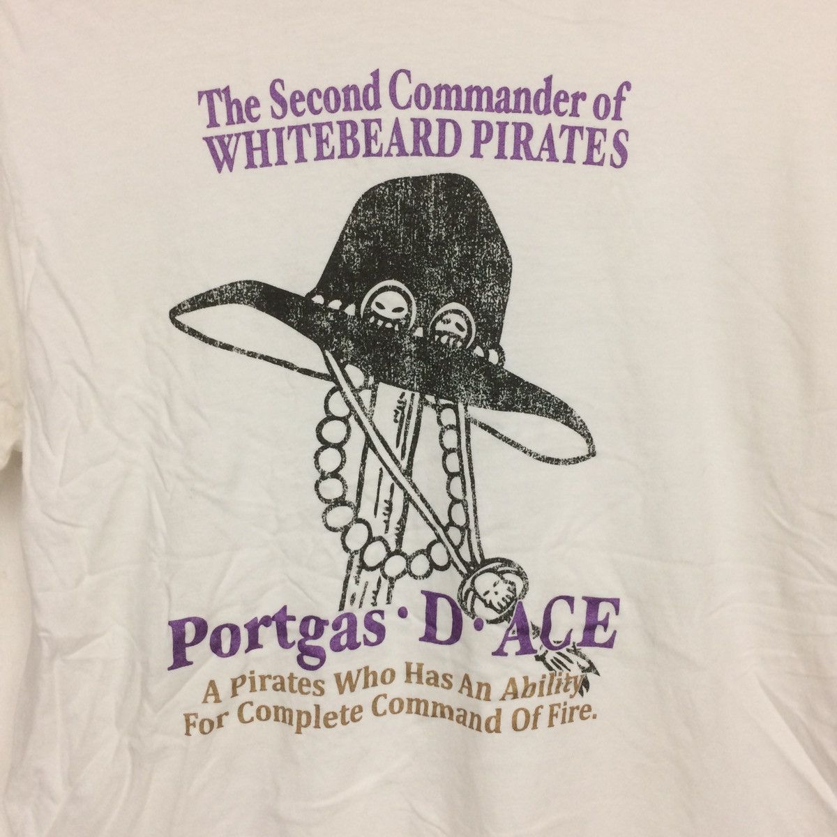 Japanese Brand × Vintage One piece t shirt tribute to portgas D Ace Size US M / EU 48-50 / 2 - 4 Thumbnail