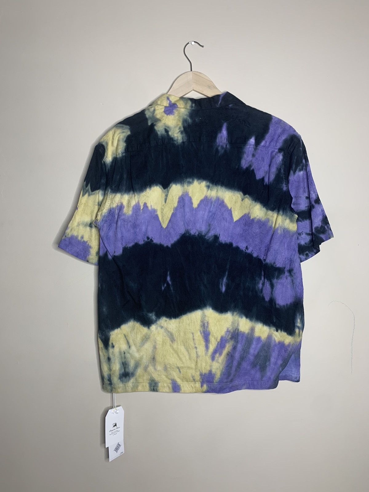 Nordstrom Sasquatchfabrix Tie Die Floral Button Up Shirt Size US S / EU 44-46 / 1 - 2 Thumbnail