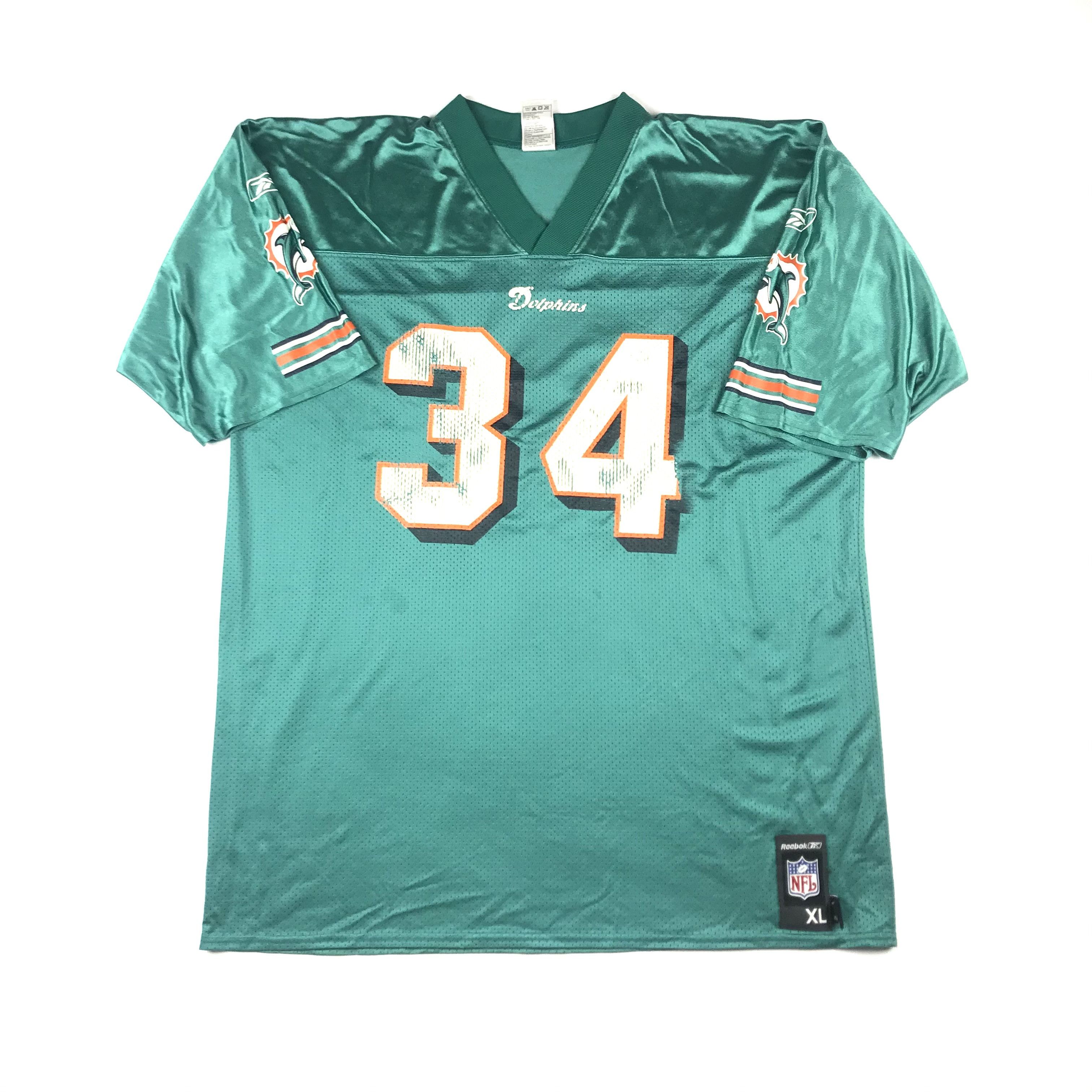 Miami Dolphins #34 “R.Williams” Reebok On-Field Jersey (M) – Like New  Vintage