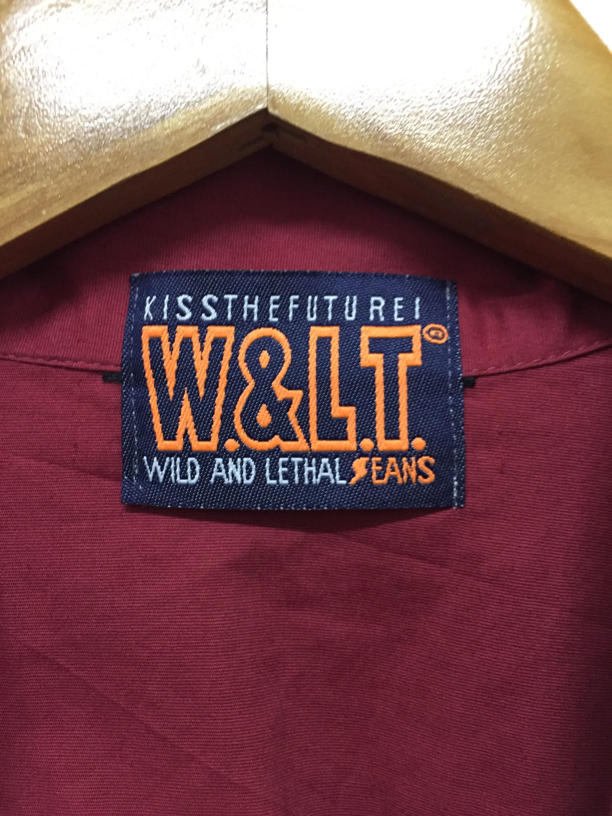 W&LT × Walter Van Beirendonck W&LT Jeans Logo bondage shirt Size US M / EU 48-50 / 2 - 9 Thumbnail