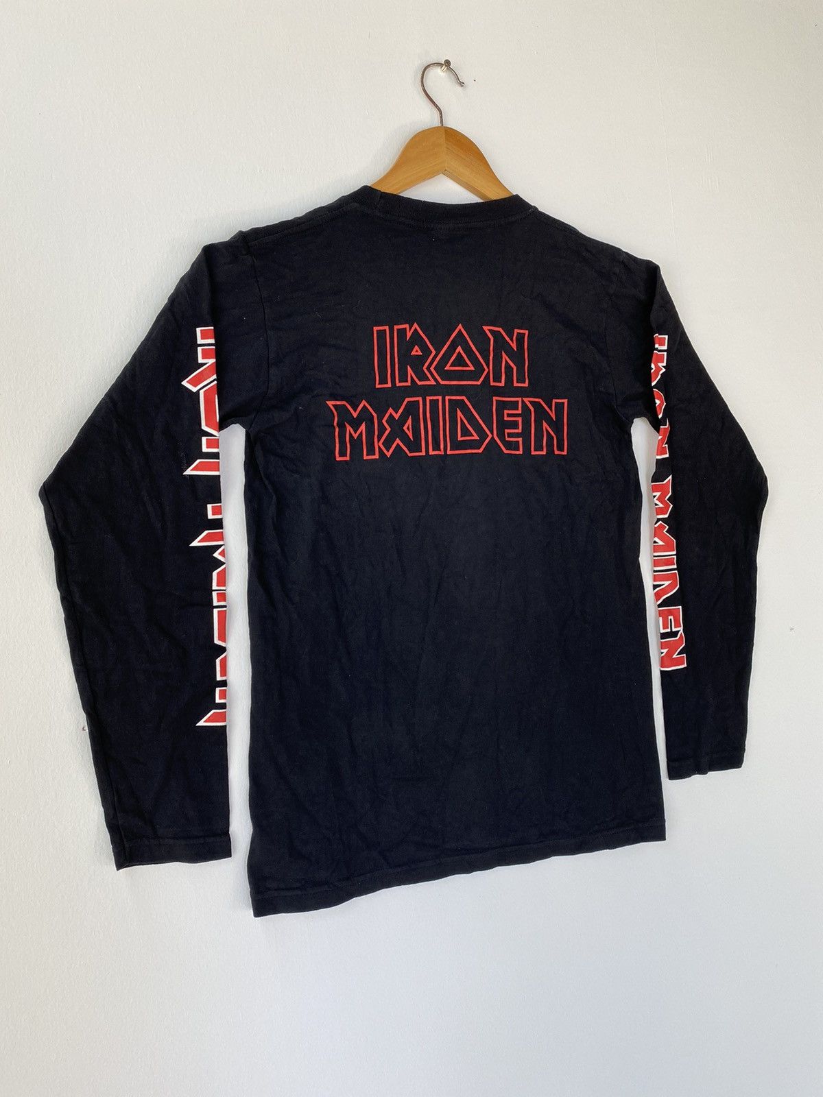 Band Tees × Iron Maiden × Vintage Iron Maiden Longsleeve Tee Size US M / EU 48-50 / 2 - 5 Thumbnail