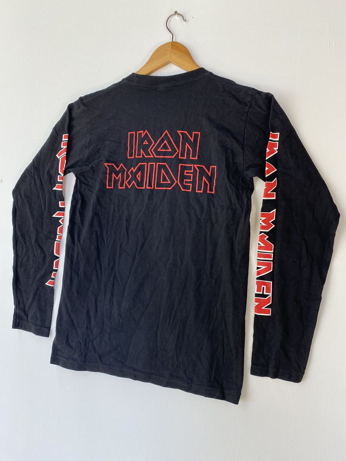 Band Tees × Iron Maiden × Vintage Iron Maiden Longsleeve Tee Size US M / EU 48-50 / 2 - 6 Thumbnail