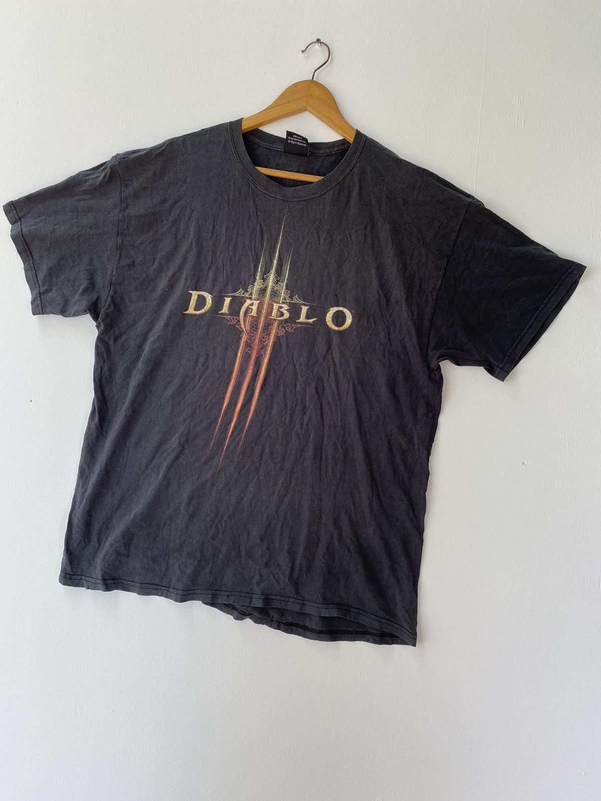 Vintage Vintage Diablo Video Game Series Tee Size US XL / EU 56 / 4 - 4 Thumbnail