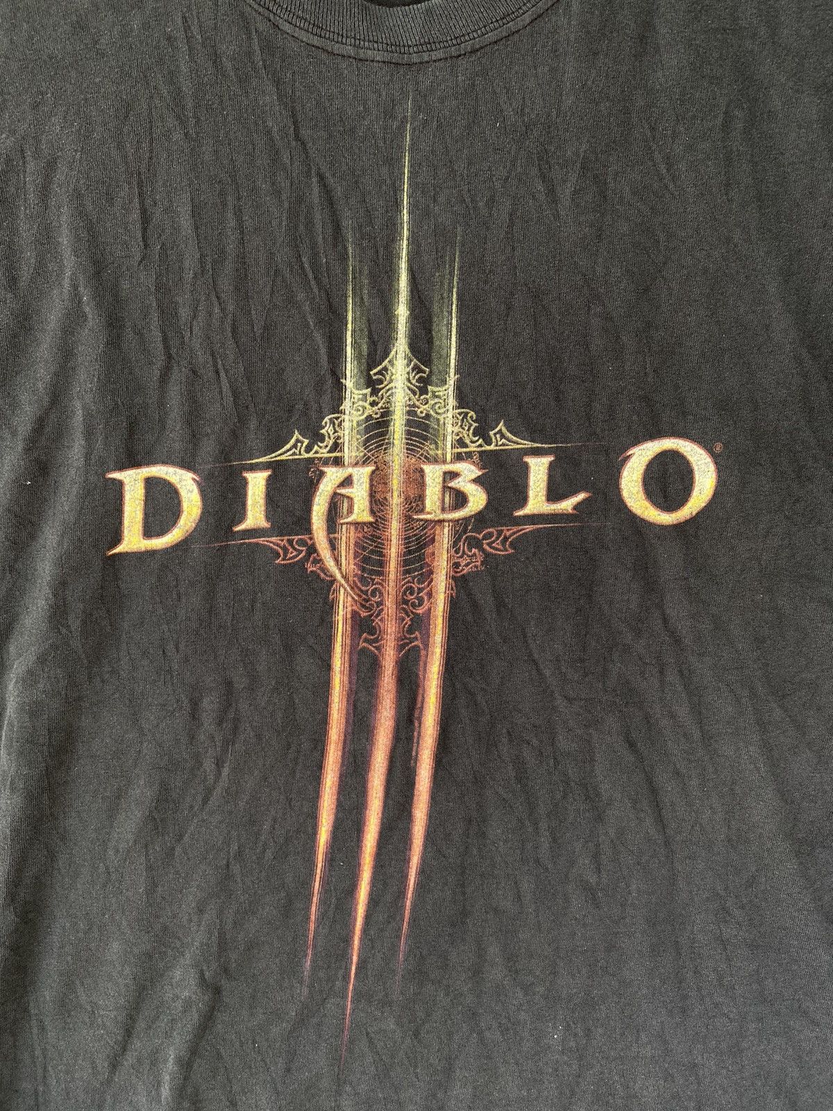Vintage Vintage Diablo Video Game Series Tee Size US XL / EU 56 / 4 - 8 Thumbnail