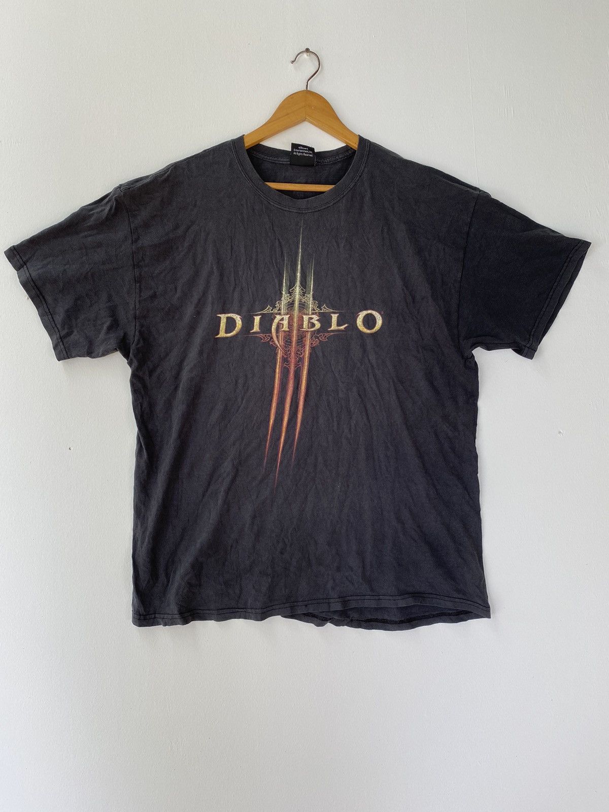 Vintage Vintage Diablo Video Game Series Tee Size US XL / EU 56 / 4 - 1 Thumbnail