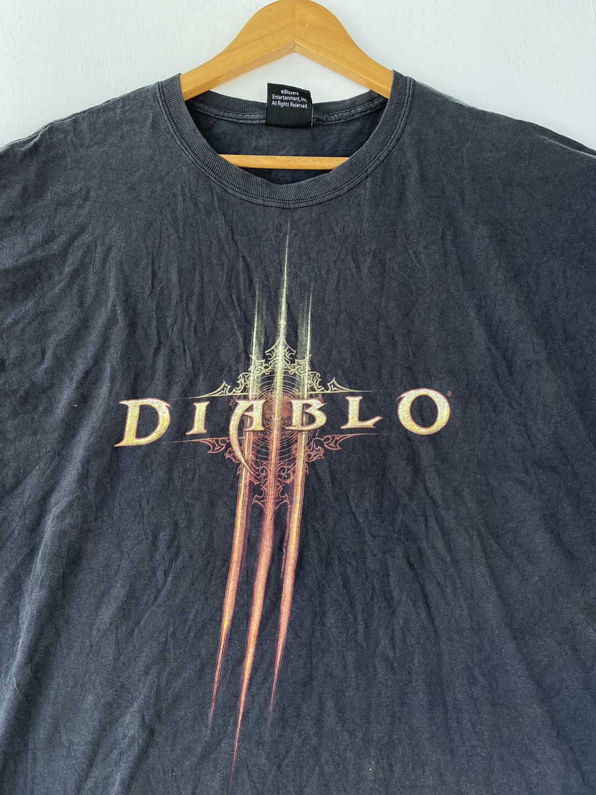 Vintage Vintage Diablo Video Game Series Tee Size US XL / EU 56 / 4 - 7 Thumbnail