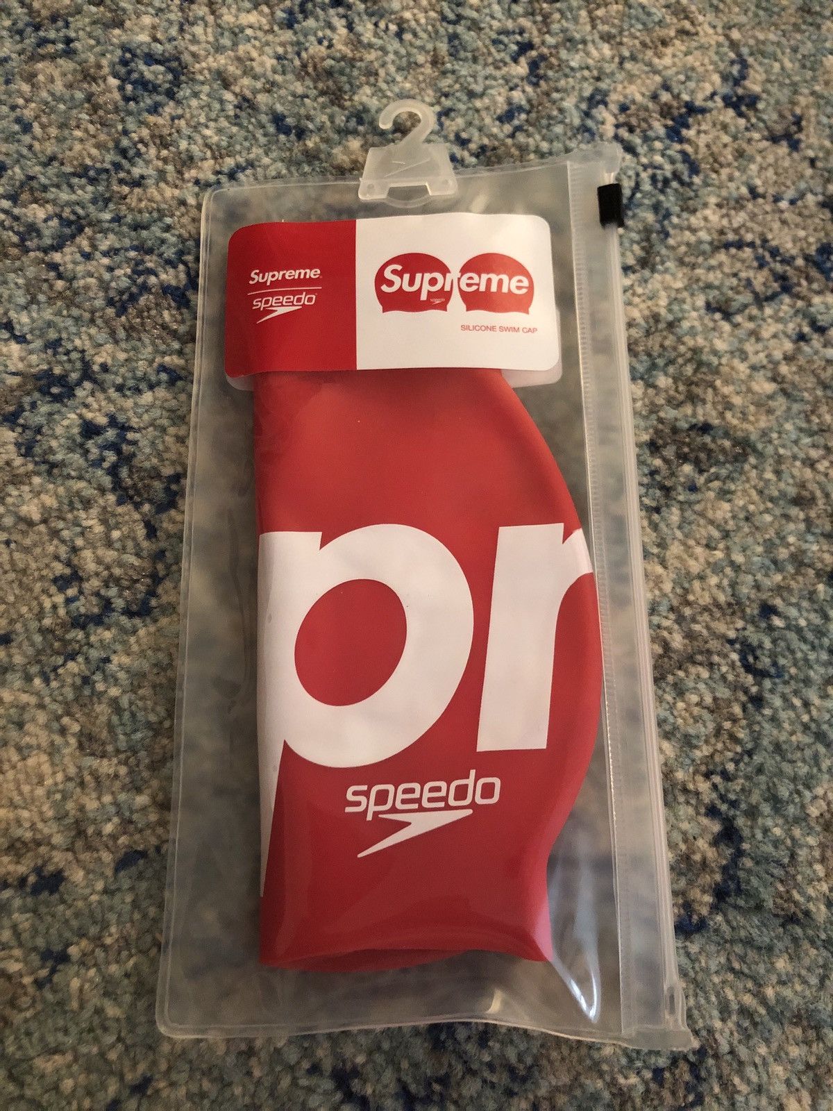 Supreme Speedo Swim Cap Red