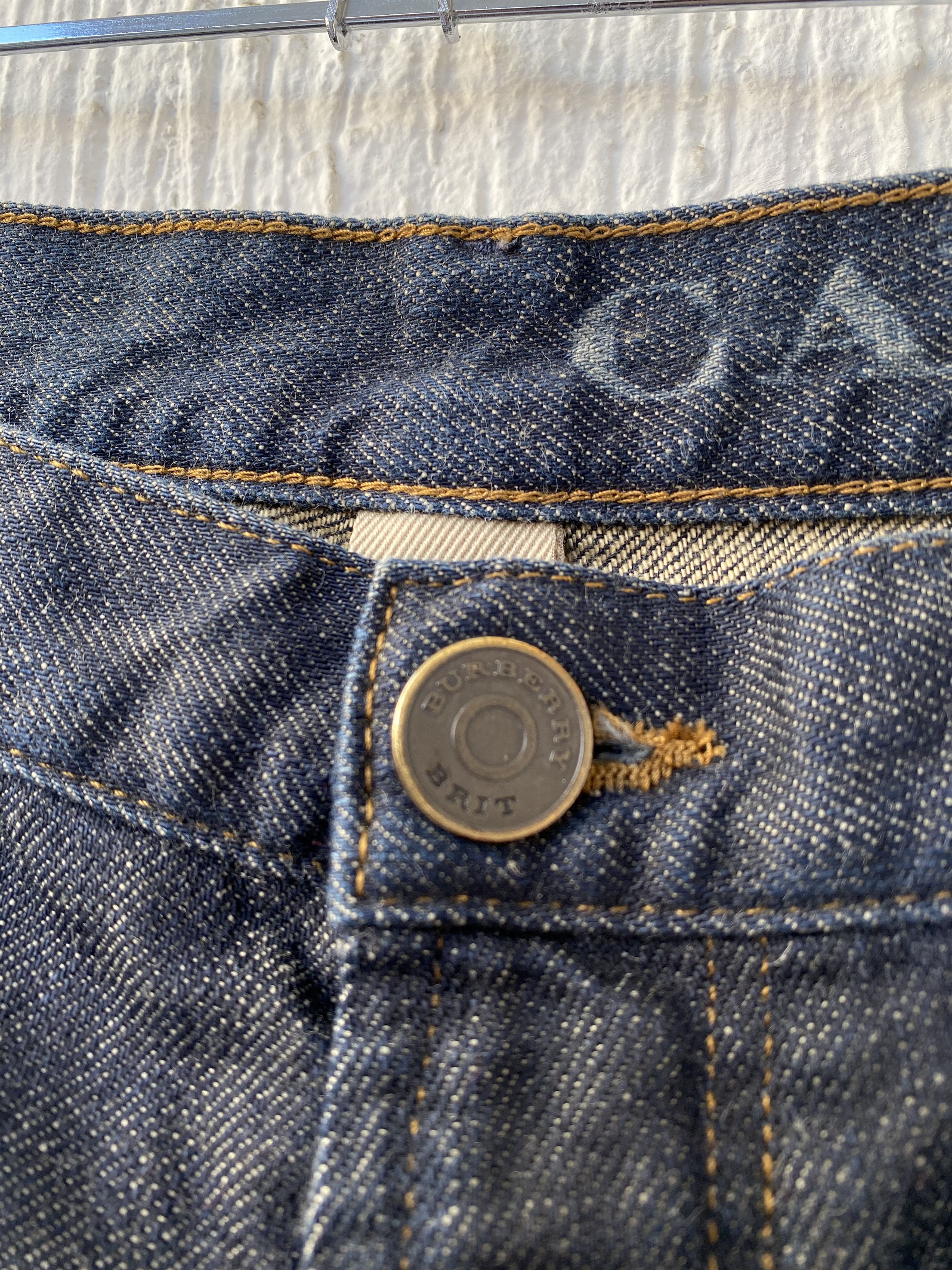 Burberry straight indigo jeans Size US 35 - 3 Thumbnail