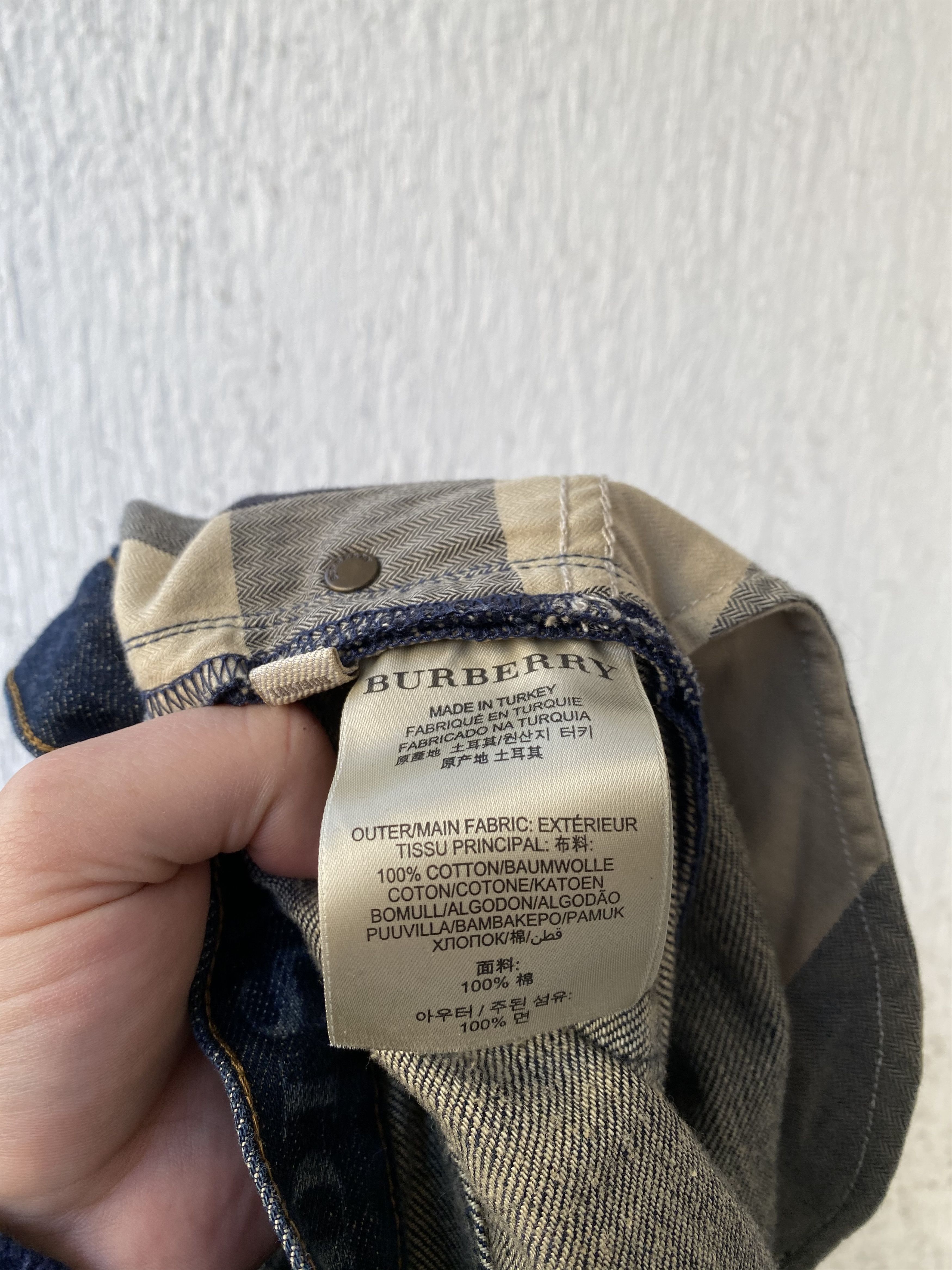 Burberry straight indigo jeans Size US 35 - 6 Thumbnail