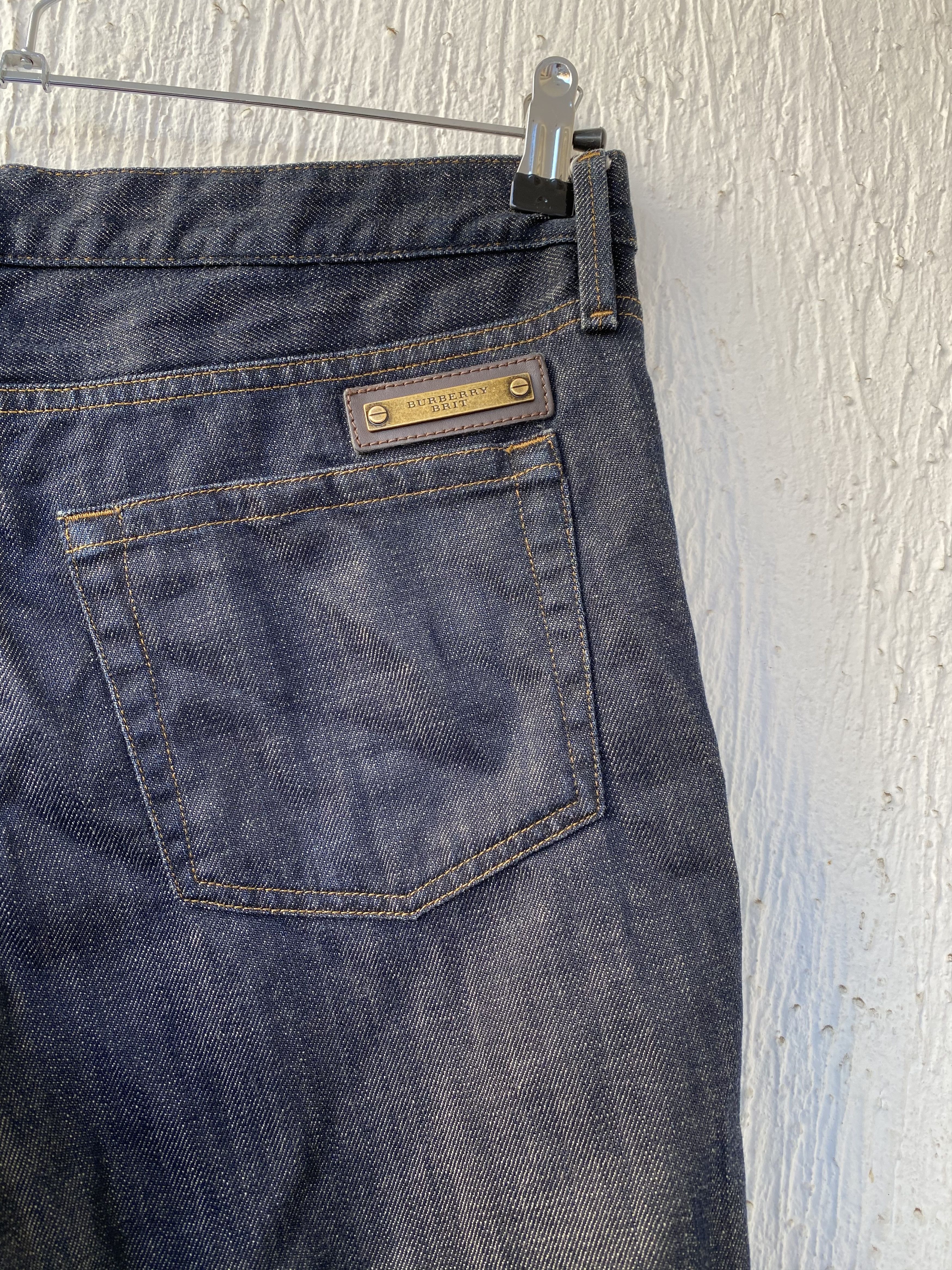 Burberry straight indigo jeans Size US 35 - 4 Thumbnail
