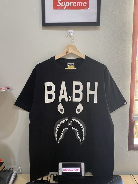 Bape Bape x Bounty Hunter Shark Tee Grailed