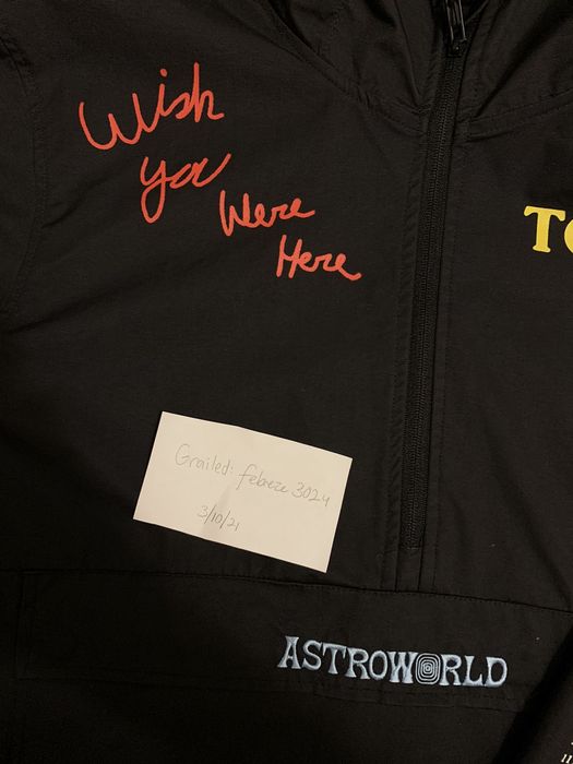 Travis scott no outlet bystanders windbreaker