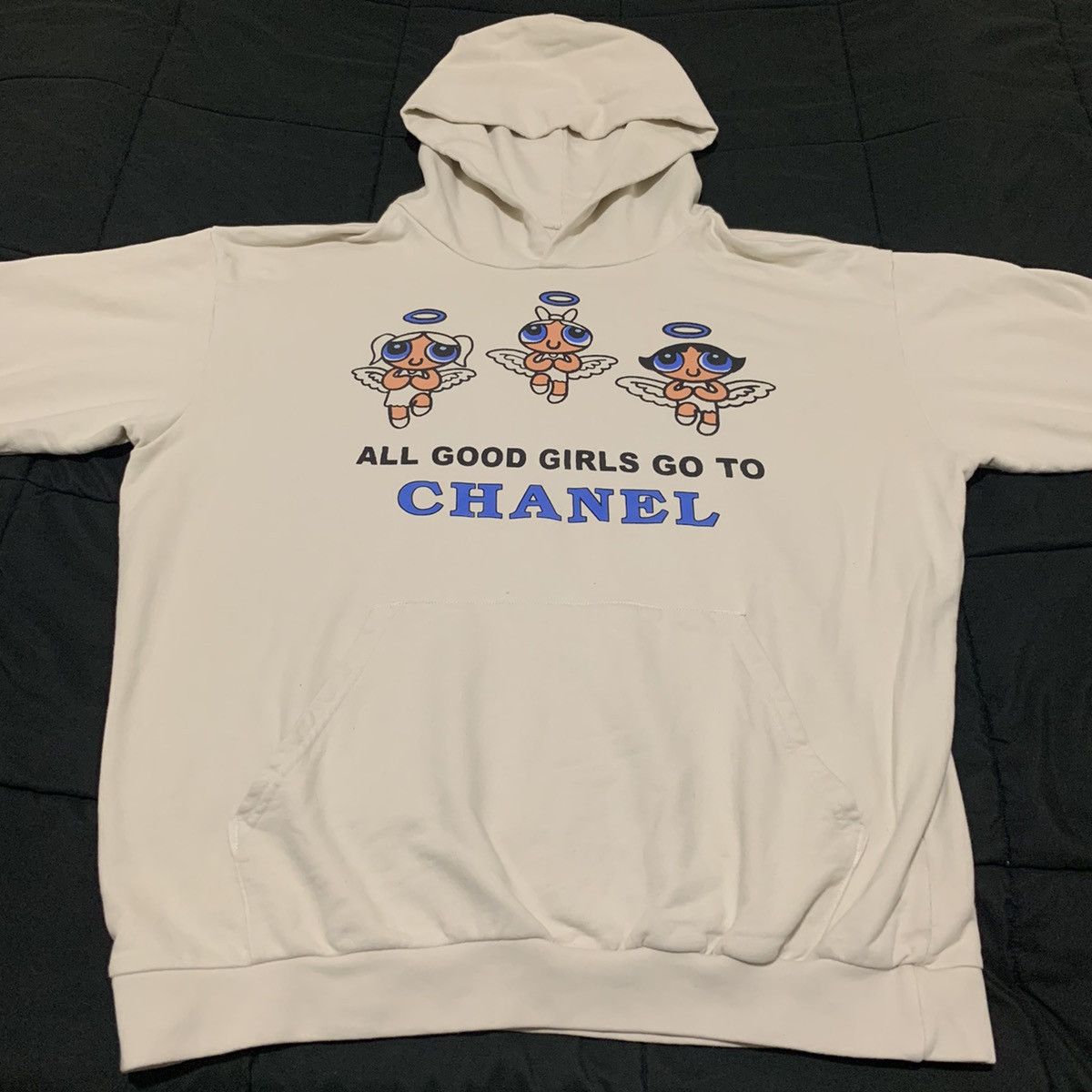 Chanel powerpuff girl hoodie hotsell