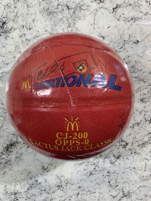 New Authentic Travis Scott X Cactus Jack McDonald's Basketball '92 Official