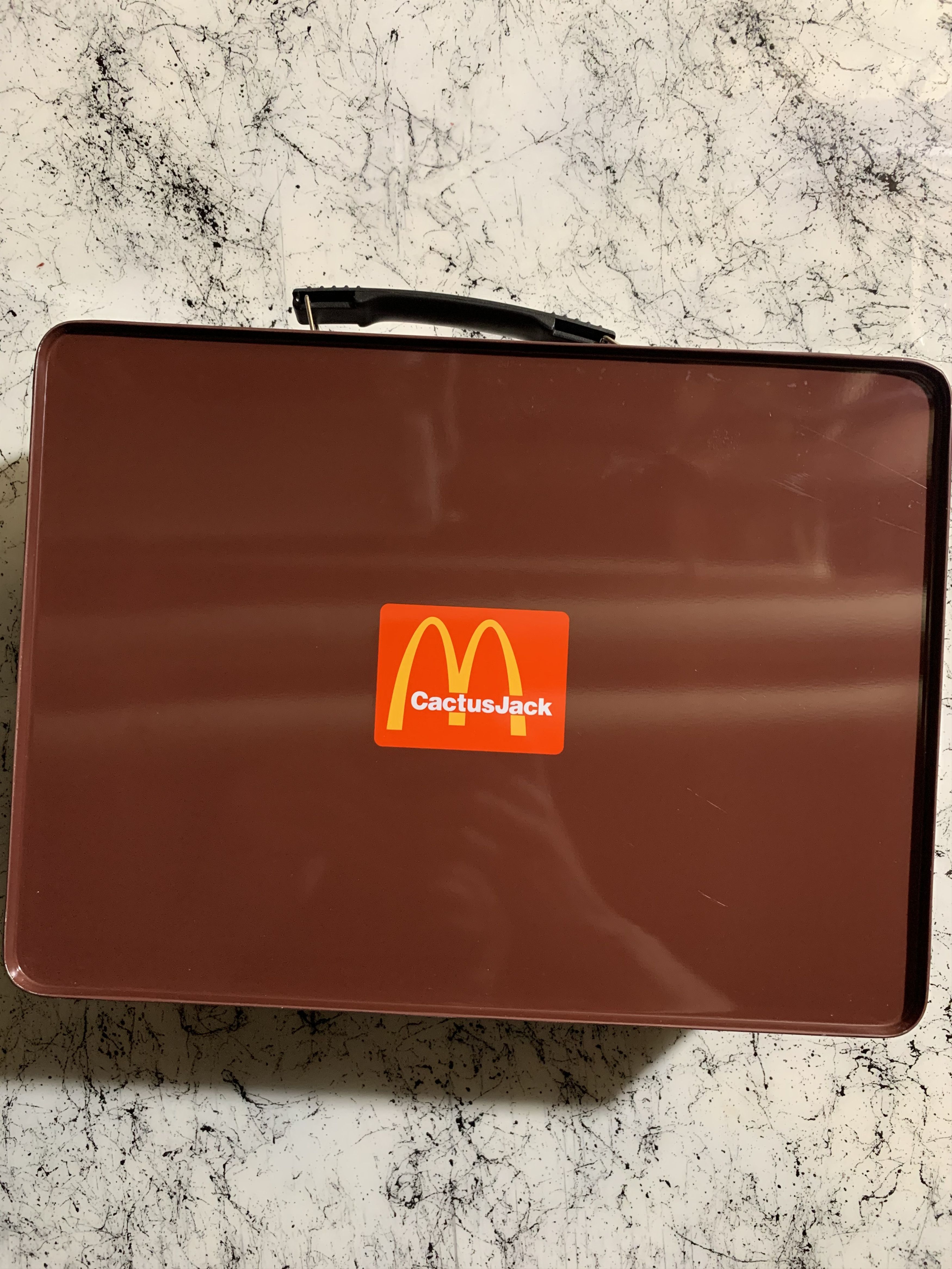 Travis Scott cheapest cactus jack vintage McDonald’s metal lunch box