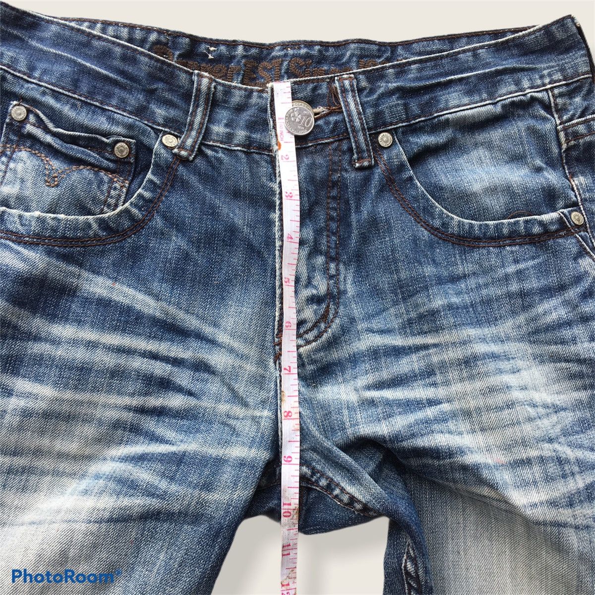 Dapper Dan Dapper distressed denim 32x32 Size US 32 / EU 48 - 6 Thumbnail