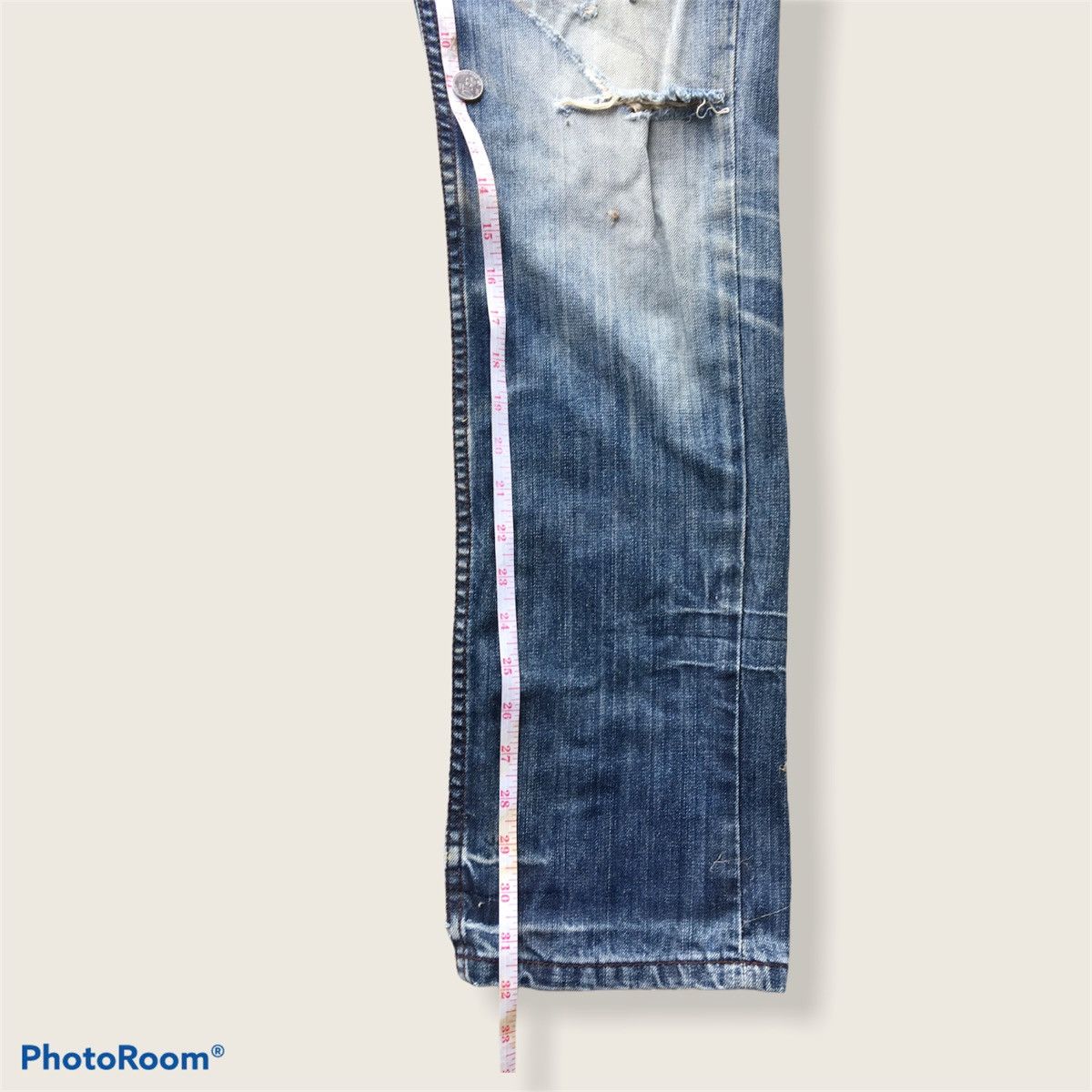 Dapper Dan Dapper distressed denim 32x32 Size US 32 / EU 48 - 10 Thumbnail