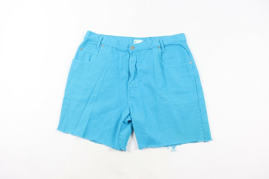 Vintage Vintage 90s Streetwear Thrashed Cut Off Jean Shorts Blue Grailed