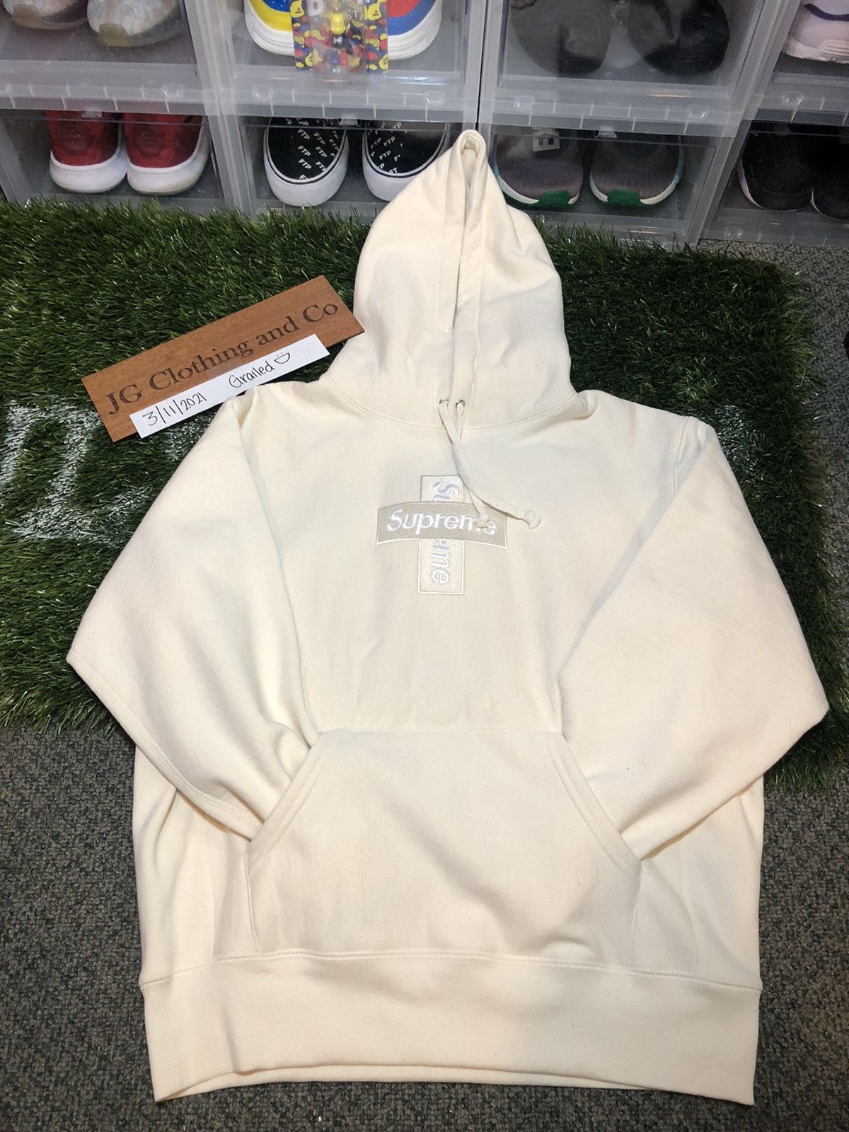 Grailed hot sale supreme hoodie