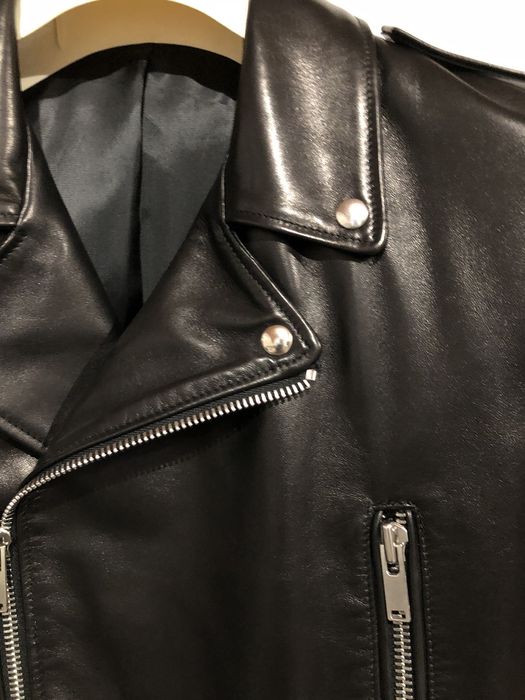 Bespoke Saint Laurent Paris SS13 L01 Inspired Leather Jacket | Grailed