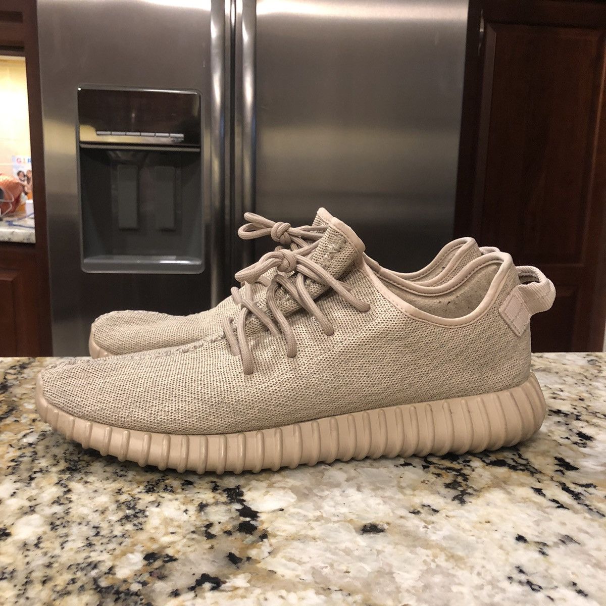 Adidas × Kanye West Yeezy Boost 350 Oxford Tan 2015 Size US 12.5 / EU 45-46 - 1 Thumbnail
