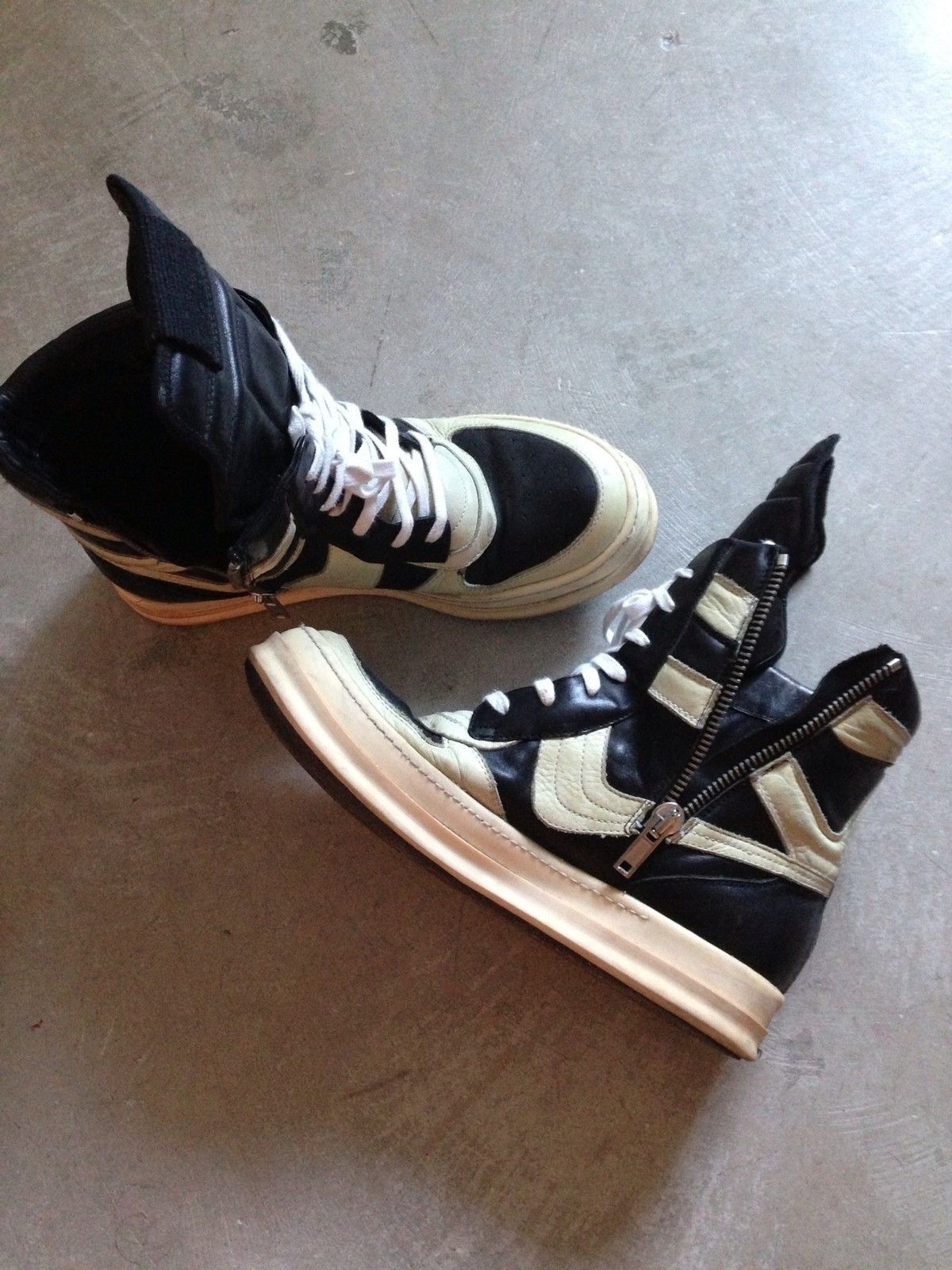 Rick owens dunks discount replica