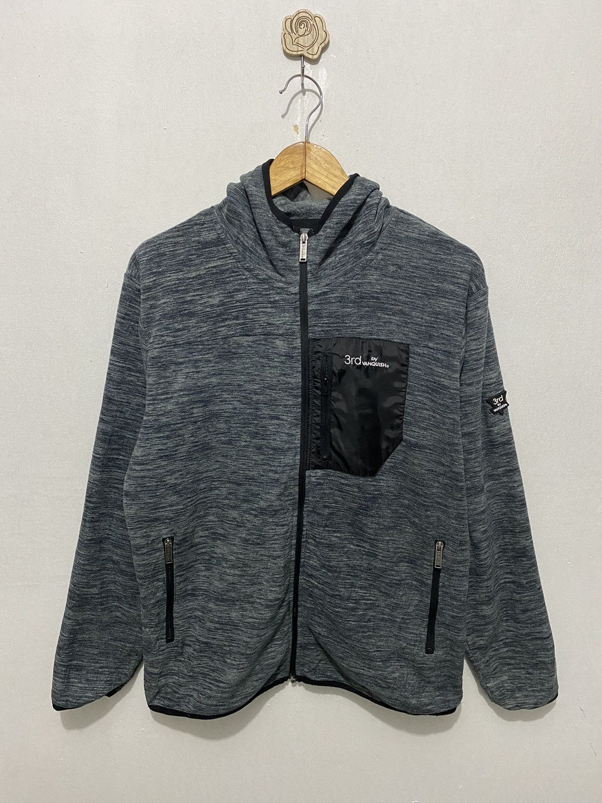 3rd by Vanquish Japanese Streetwear Hoodie Sweater Jacket