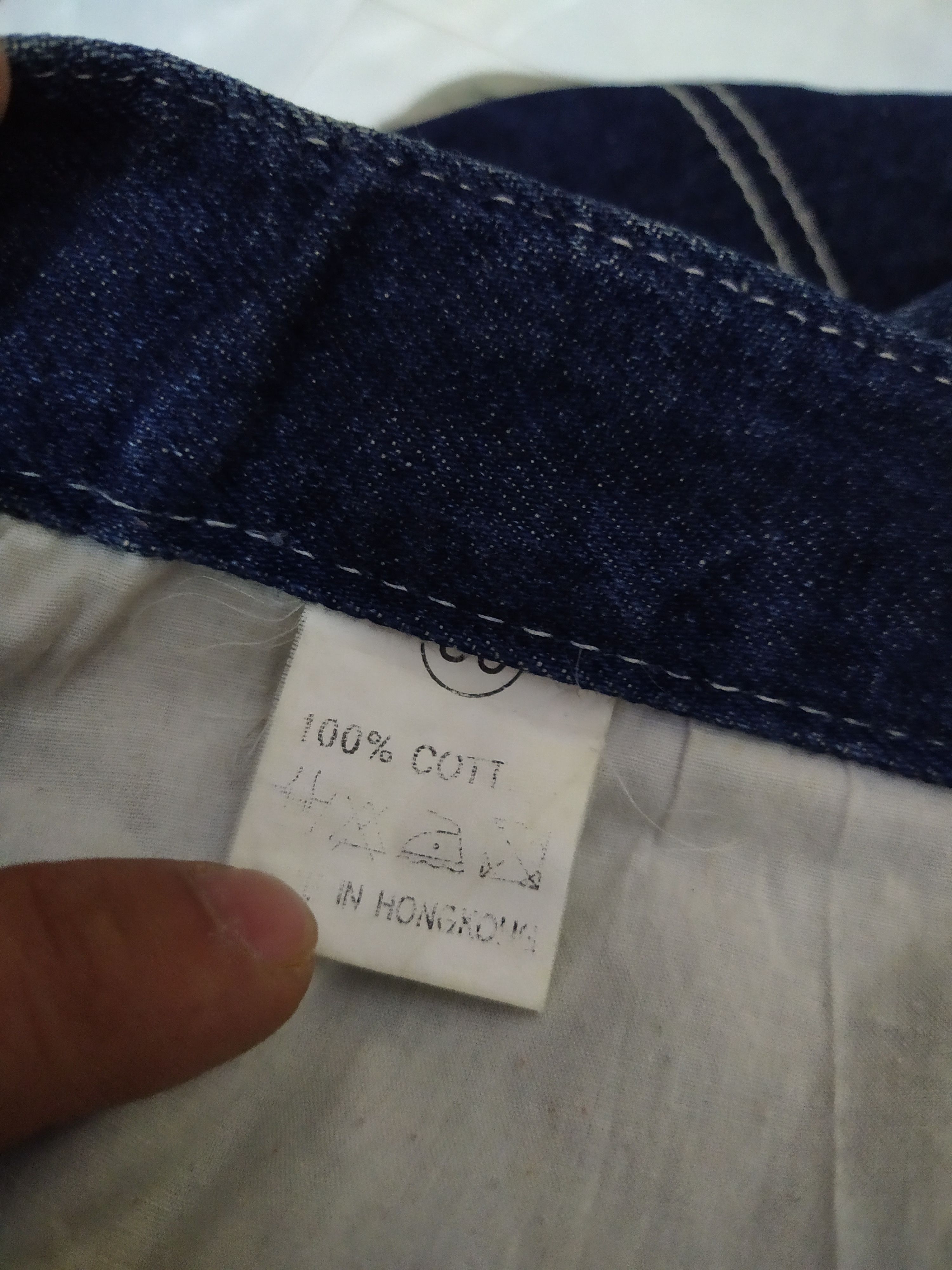 Sean John × Vintage 90s SEAN JOHN CARPENTER BAGGY DENIM (B876) Size US 37 - 9 Thumbnail