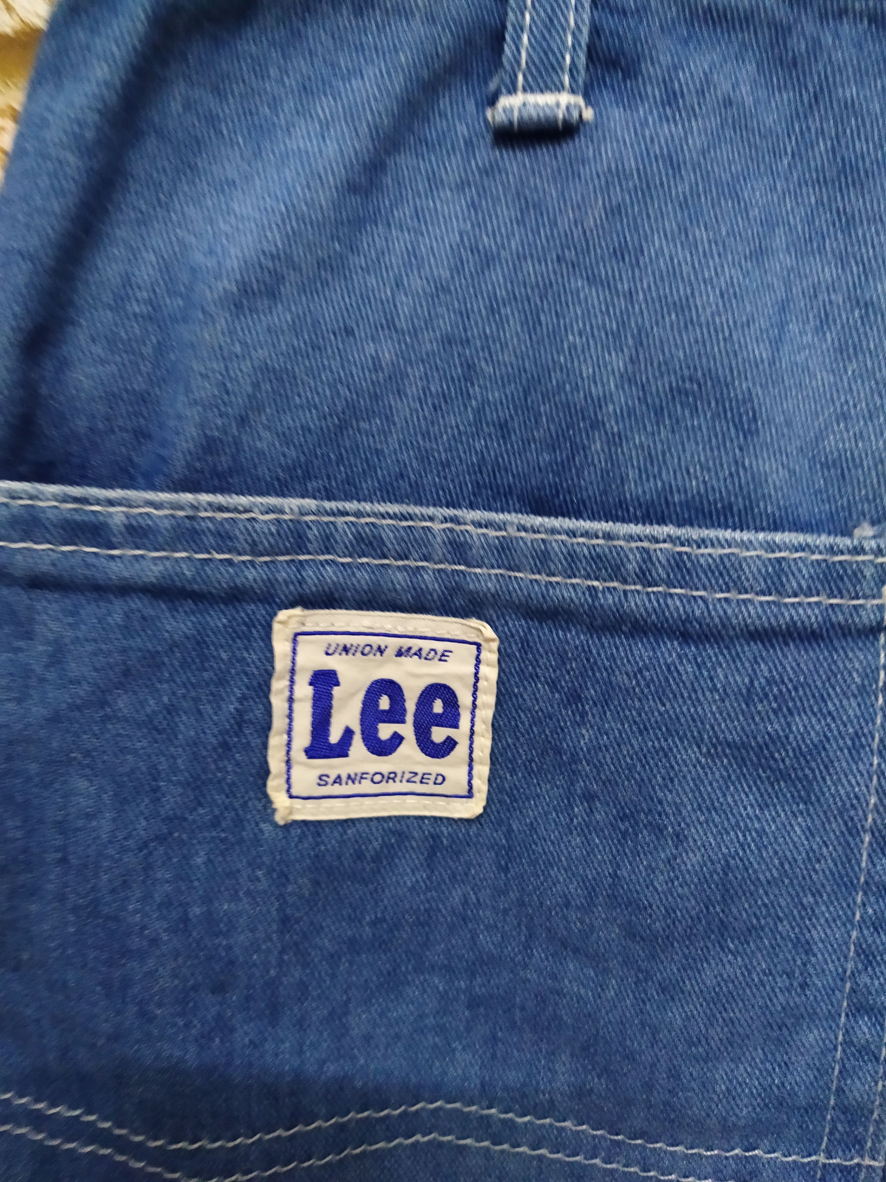 Lee LEE UNION MADE CARPENTER INDIGO DENIM (B875) W34 Size US 34 / EU 50 - 2 Thumbnail