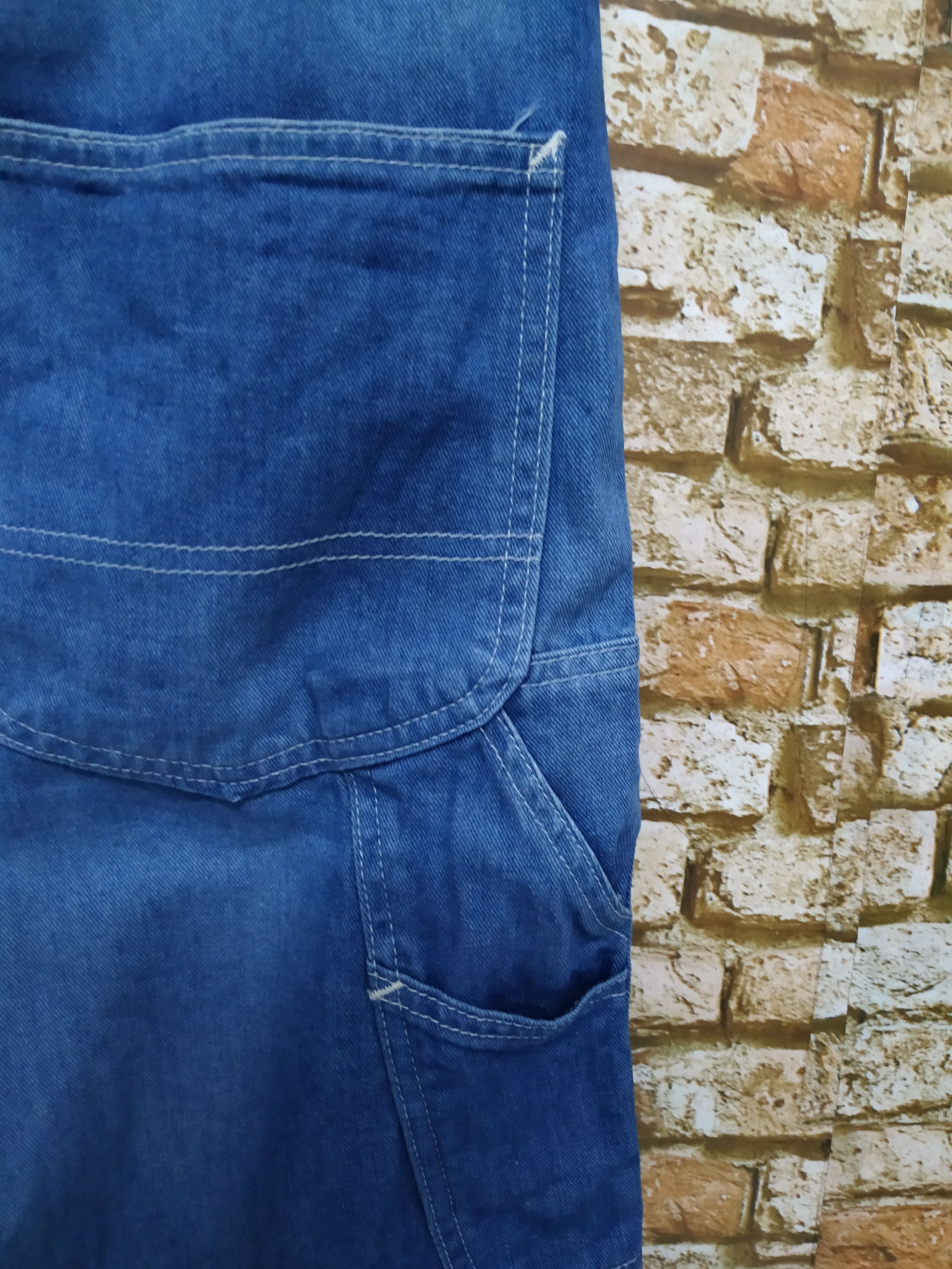 Lee LEE UNION MADE CARPENTER INDIGO DENIM (B875) W34 Size US 34 / EU 50 - 3 Thumbnail