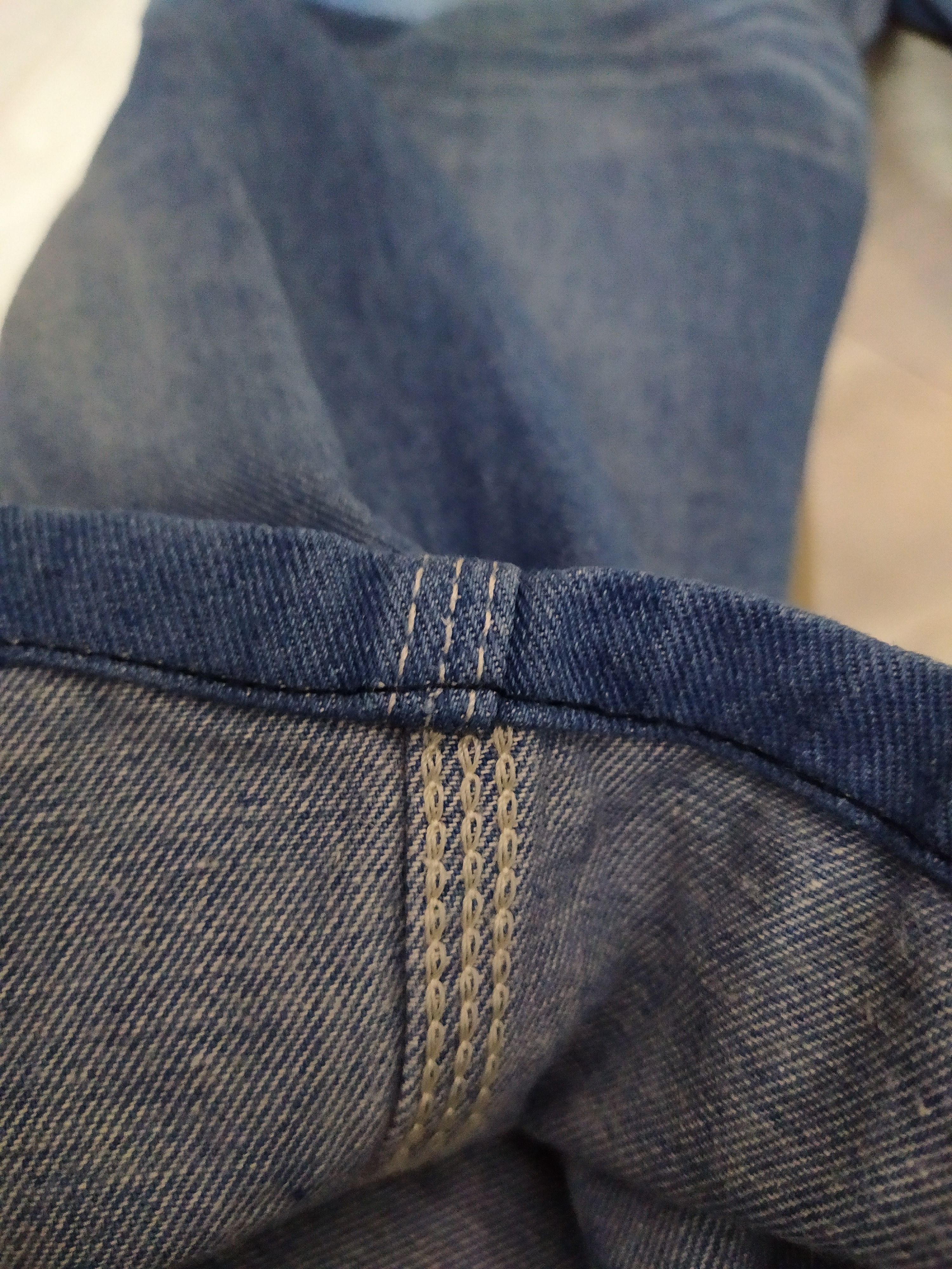 Lee LEE UNION MADE CARPENTER INDIGO DENIM (B875) W34 Size US 34 / EU 50 - 9 Thumbnail