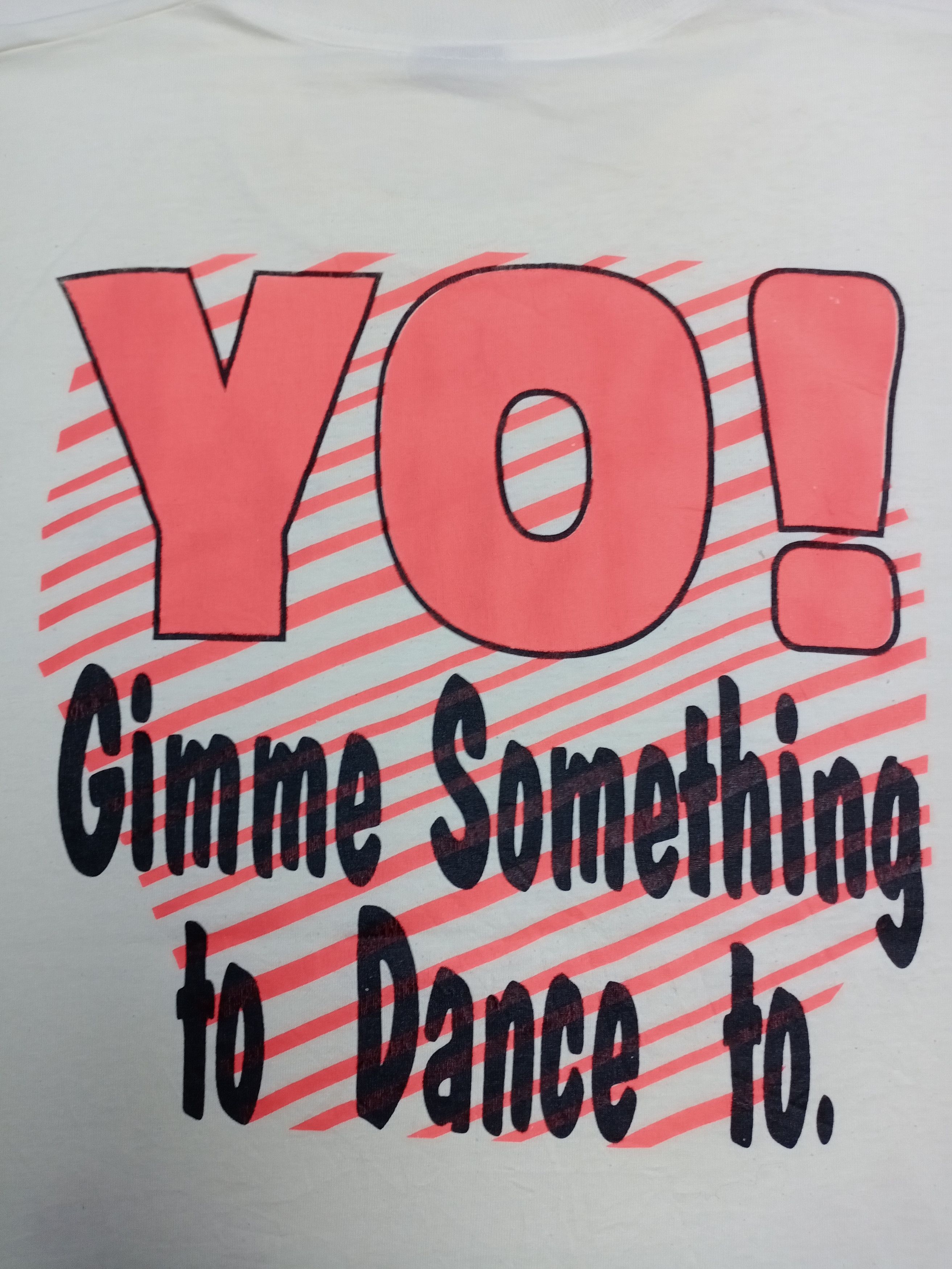 Joe's × Rap Tees × Vintage Vintage 90s Music by Joey Rapper DJ Dance T-shirt Size US XL / EU 56 / 4 - 2 Thumbnail