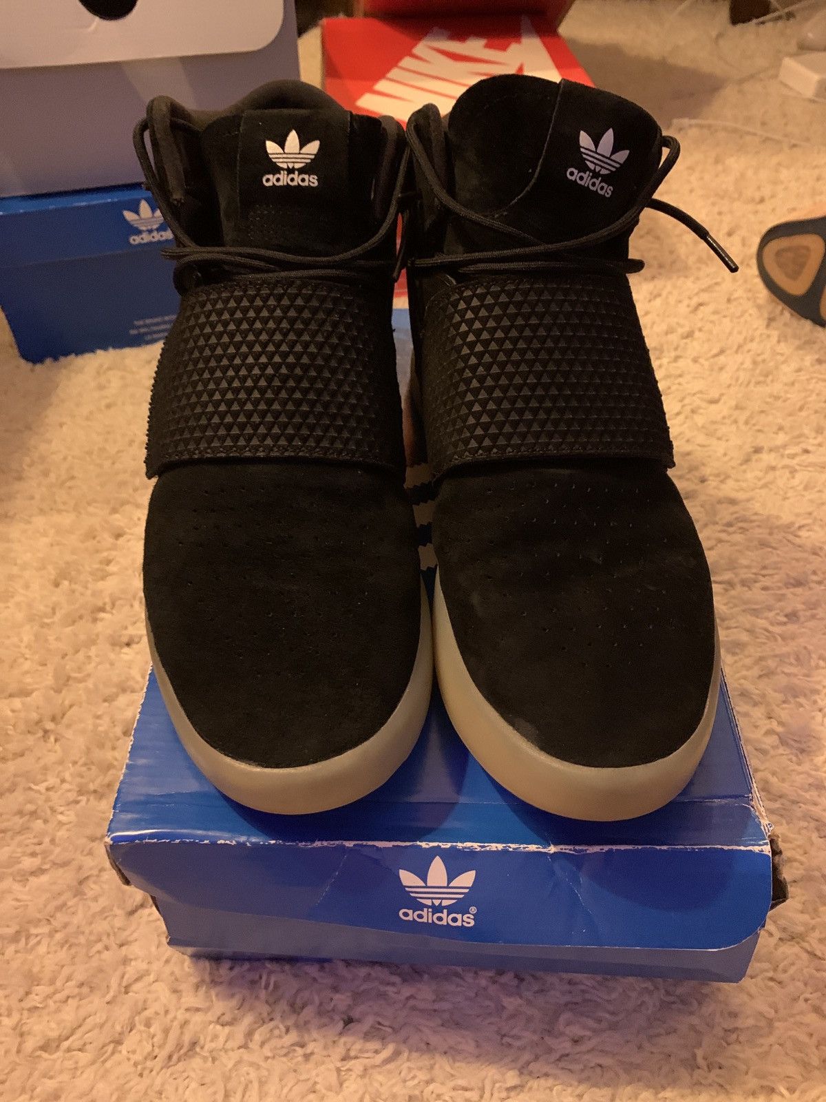 Adidas Adidas Tubular High Tops Size US 10.5 / EU 43-44 - 2 Thumbnail
