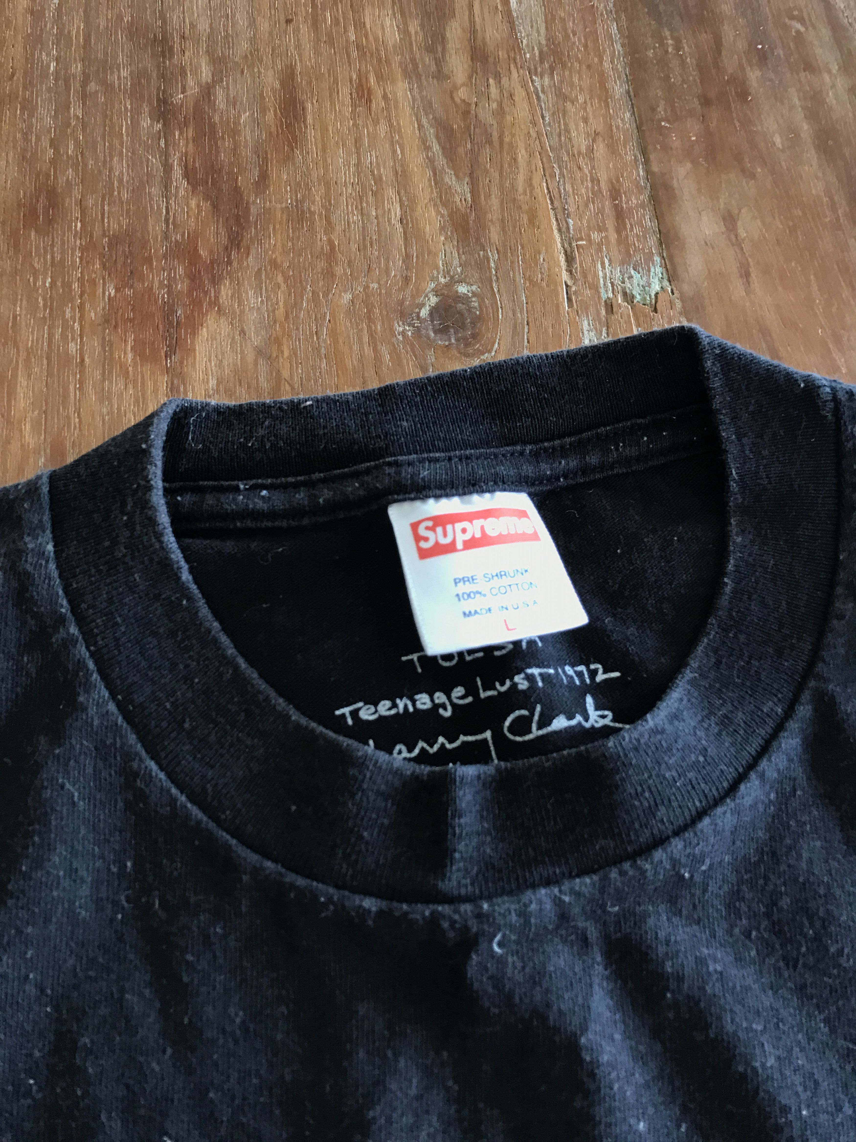Supreme 2005 Larry Clark Teenage Lust Tee Size US L / EU 52-54 / 3 - 5 Thumbnail