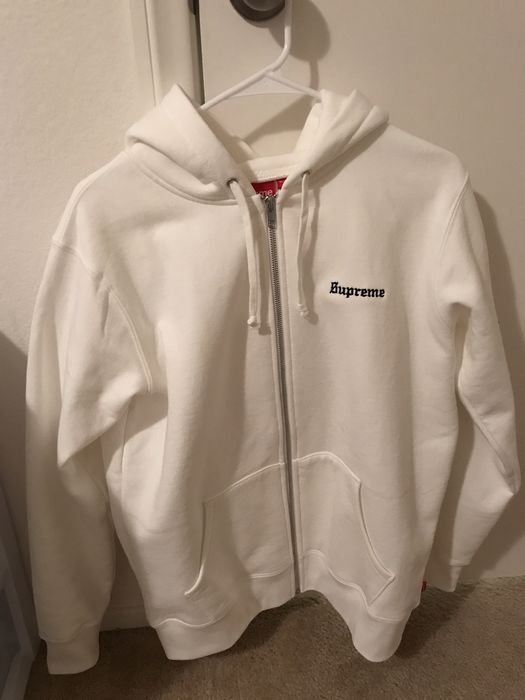 Supreme 666 zip up hoodie hot sale