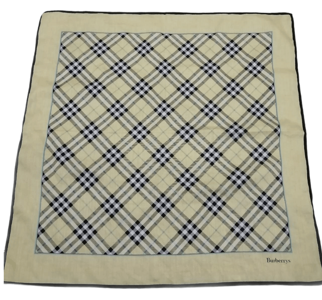 Burberry 🔥2 Burberry London Nova Check Bandana/Handkerchief Size ONE SIZE - 2 Thumbnail