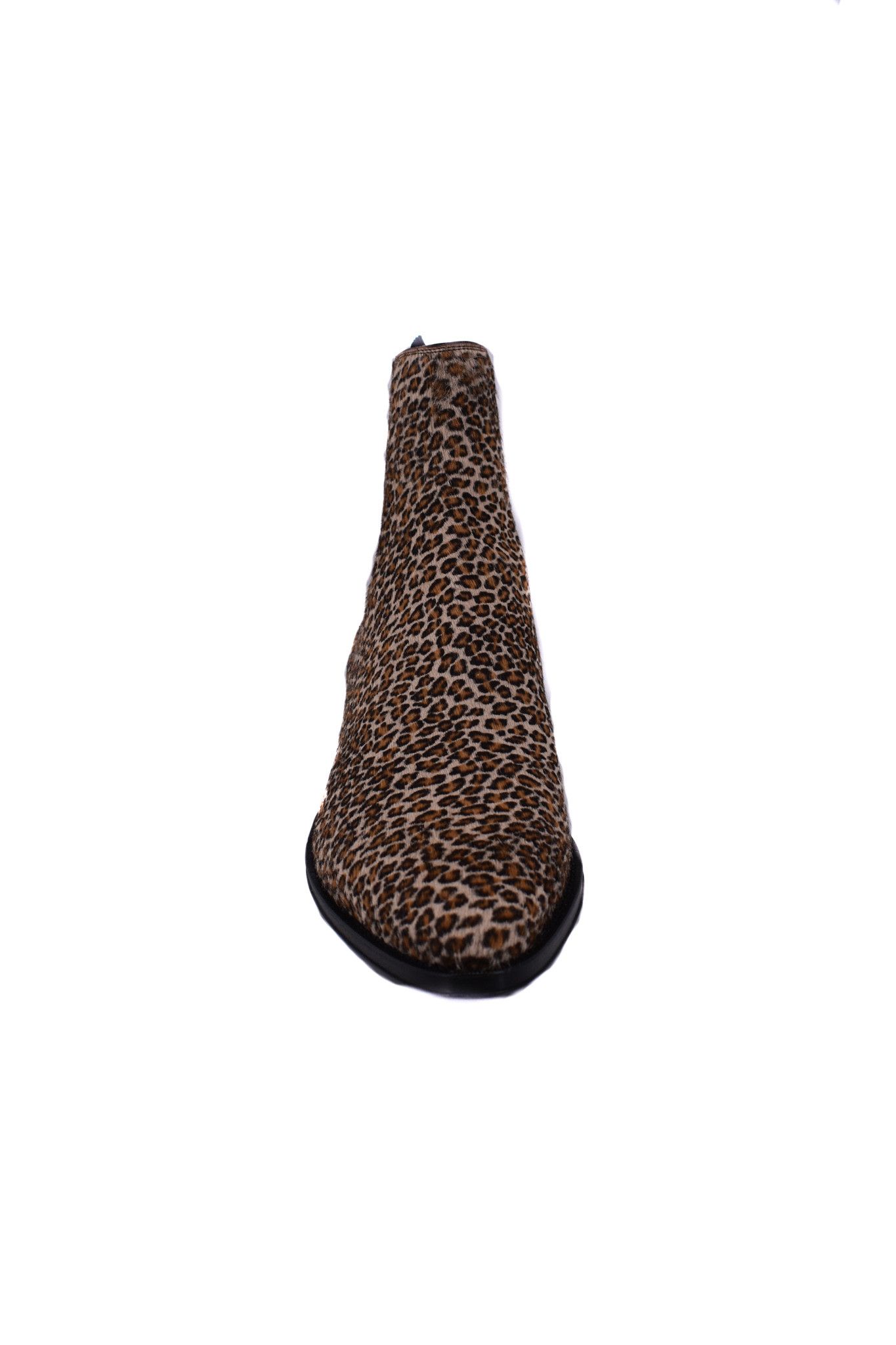Celine Celine Carmague Brown Pony Hair Leopard Print Boots Size US 12 / EU 45 - 2 Thumbnail