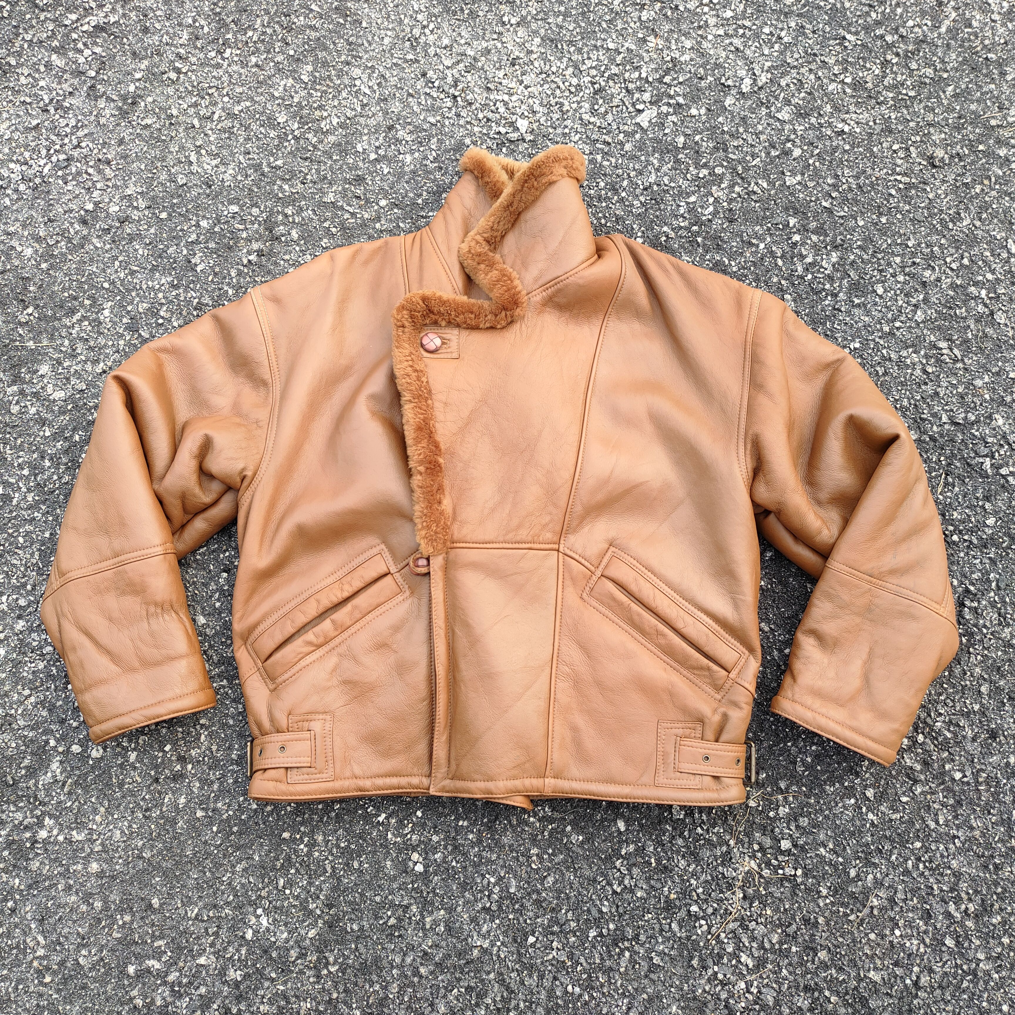 🔥Best Offer🔥Shearling Original Vintage Sheepskin Jacket