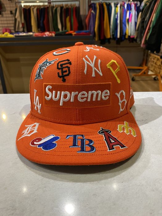 Supreme MLB New Era Orange