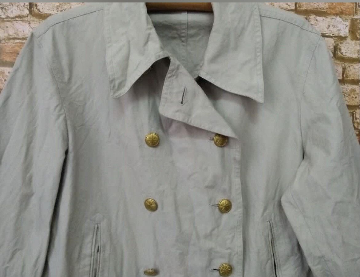 Y's for Men × Yohji Yamamoto Vtg Y’s for Men Double Breast Trench Coat Yohji Yamamoto Size US L / EU 52-54 / 3 - 4 Thumbnail